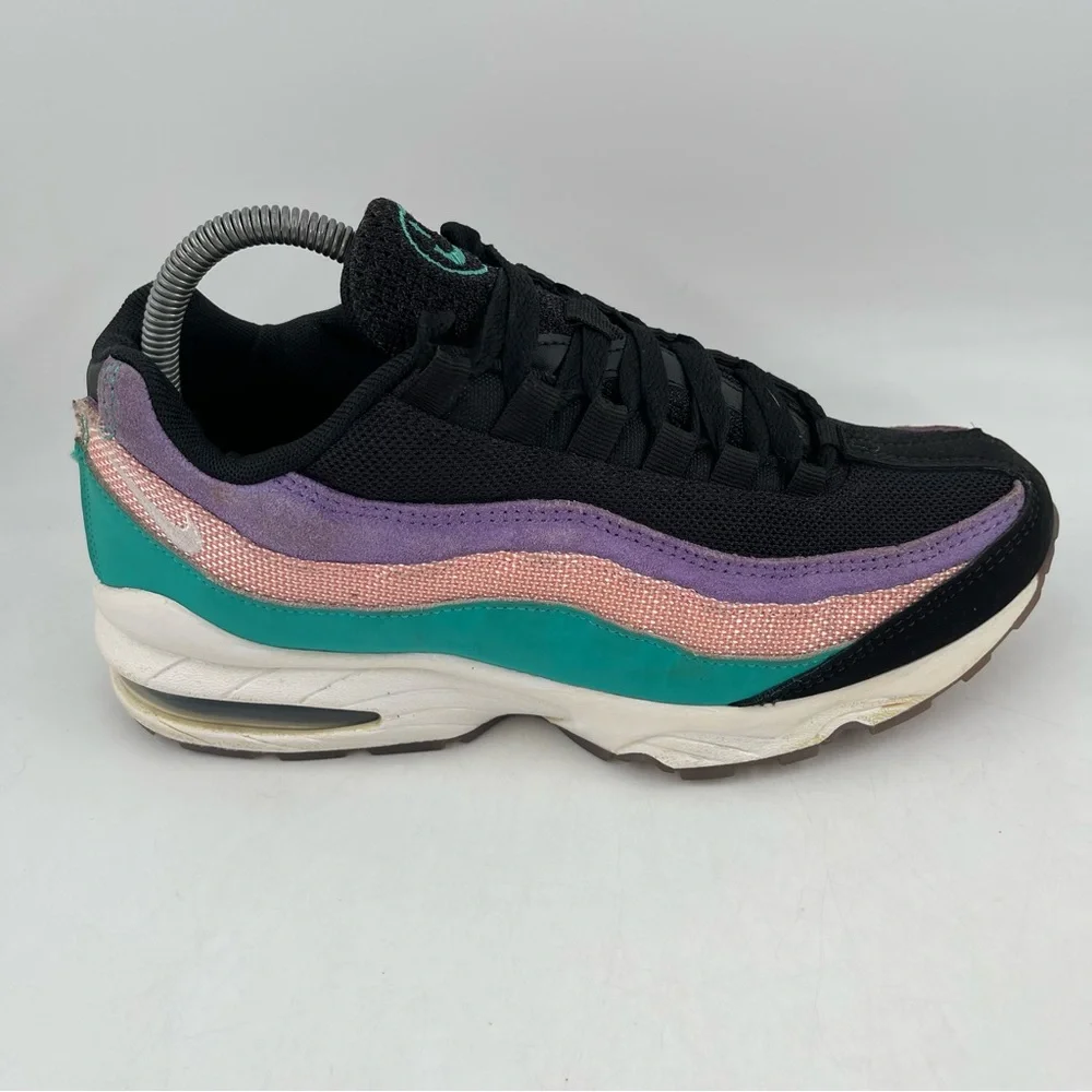 Nike Unisex Big Kids Air Max 95 GS “Have a Nike Day” Multicolor Shoes - Size 7 Y